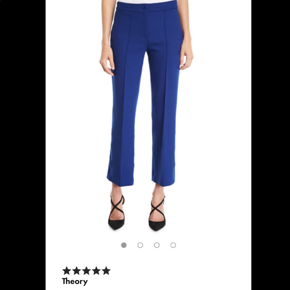 Theory Cardinal Trouser Canton Bi-Stretch SZ 6